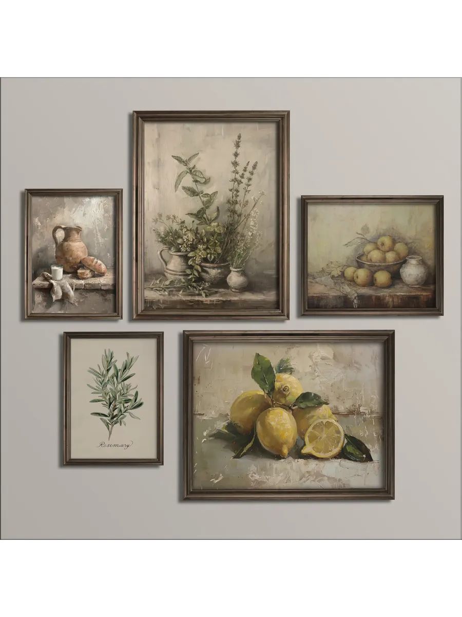 Постерывинтажныезеленьлимоны