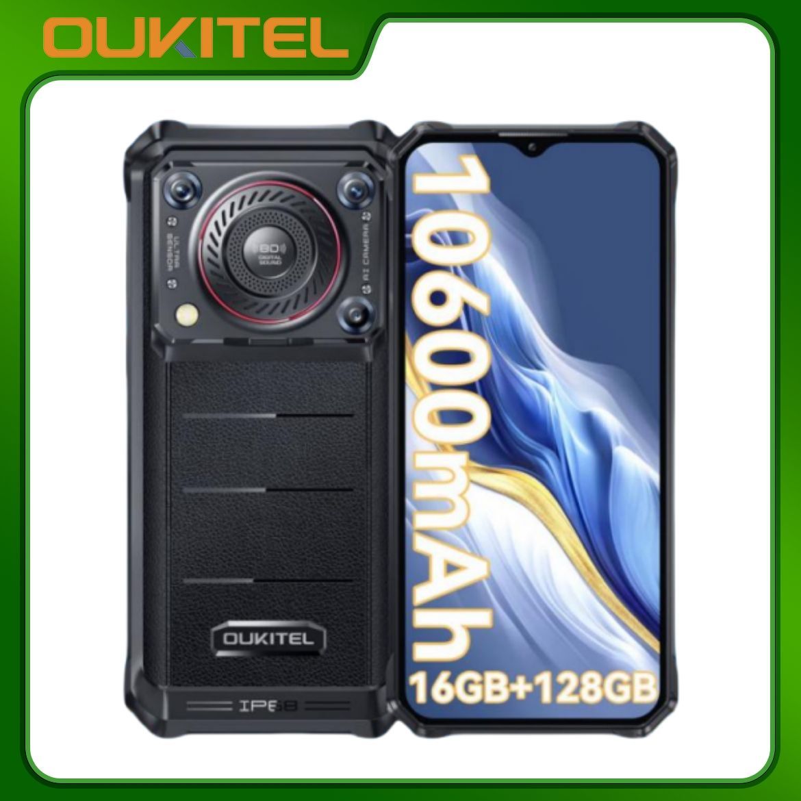 OukitelСмартфонOukitelWP36EU16/128ГБ,черный