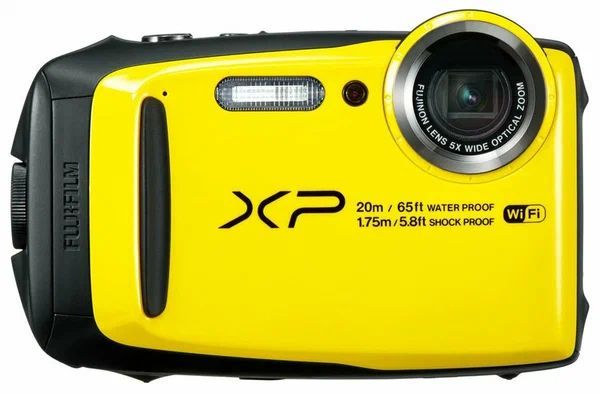 Fujifilm Компактный фотоаппарат FinePix XP120, желтый