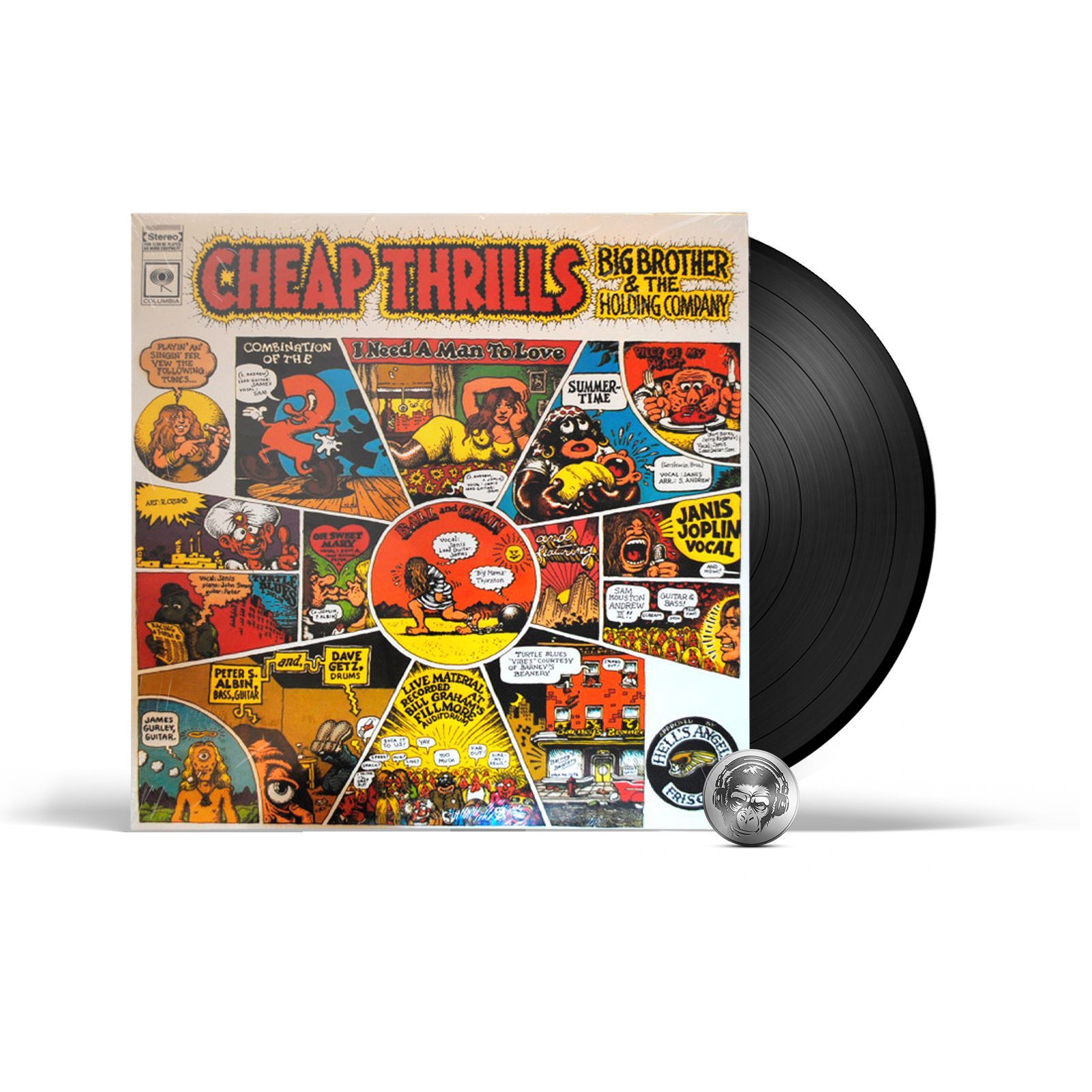 Виниловая пластинка Big Brother & The Holding Company - Cheap Thrills (1LP) 2021 Blues On Vinyl Gatefold