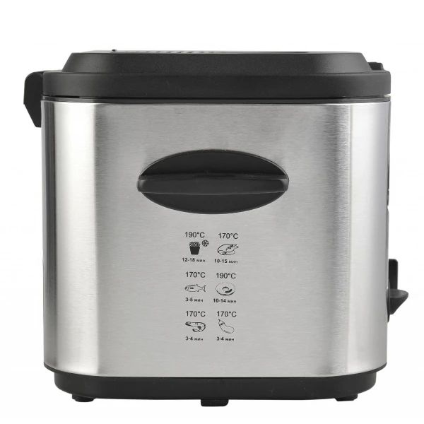 Фритюрница GFGRIL GFF-025 EASY COOK серебристая