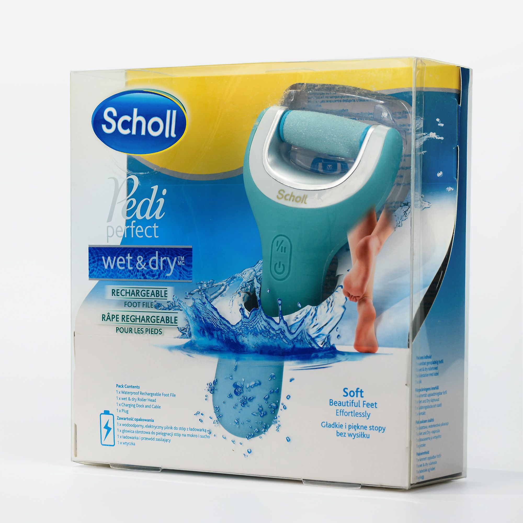 Scholl Роликовая пилка Pedi perfect wet&dry