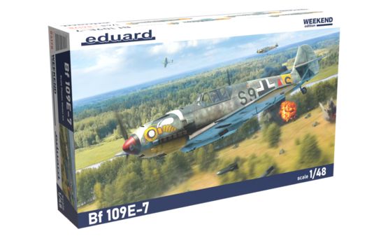 84178 Eduard Самолет Bf 109E-7 (Weekend) 1/48