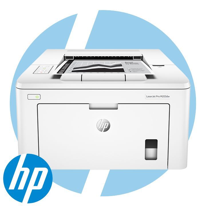 Принтер лазерный wifi HP LaserJet Pro M203dw