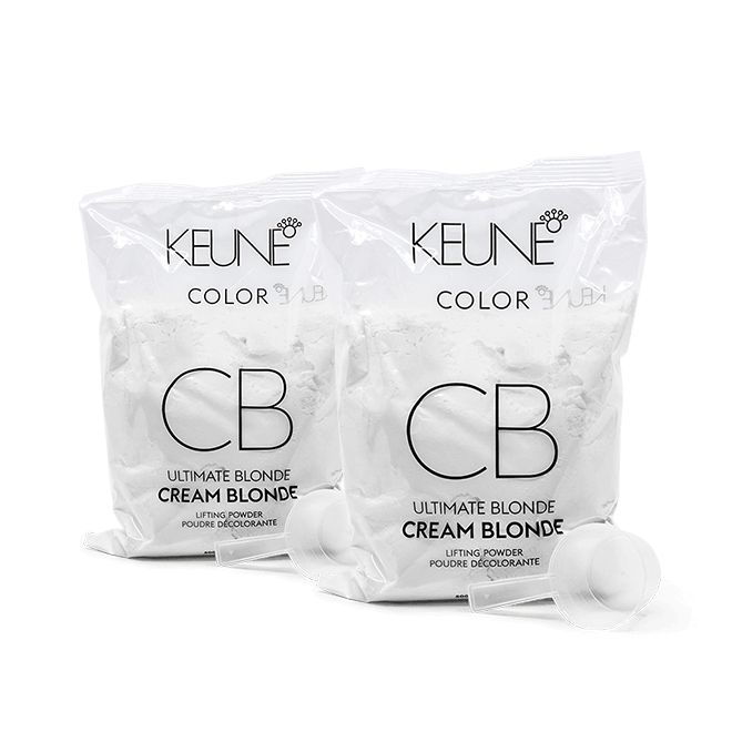 Keune UB Cream Bleach Re-Fill Осветляющая пудра Ультимейт Крем Блонд 2 x 500 г