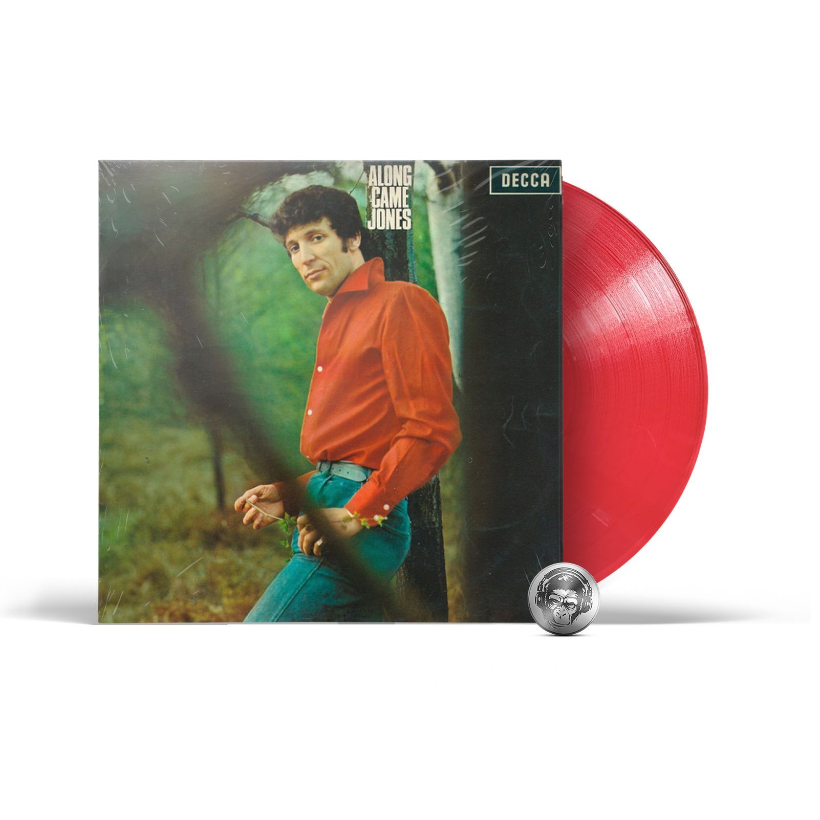 Виниловая пластинка Tom Jones - Along Came Jones (coloured) (1LP) 2024 Decca Transparent Red Limited Edition