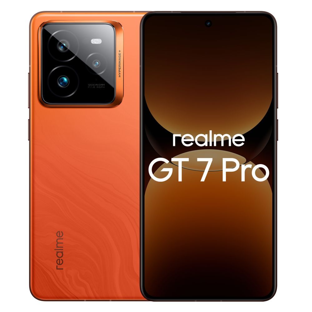 realmeСмартфонGT7ProРостест(EAC)12/512ГБ,оранжевый