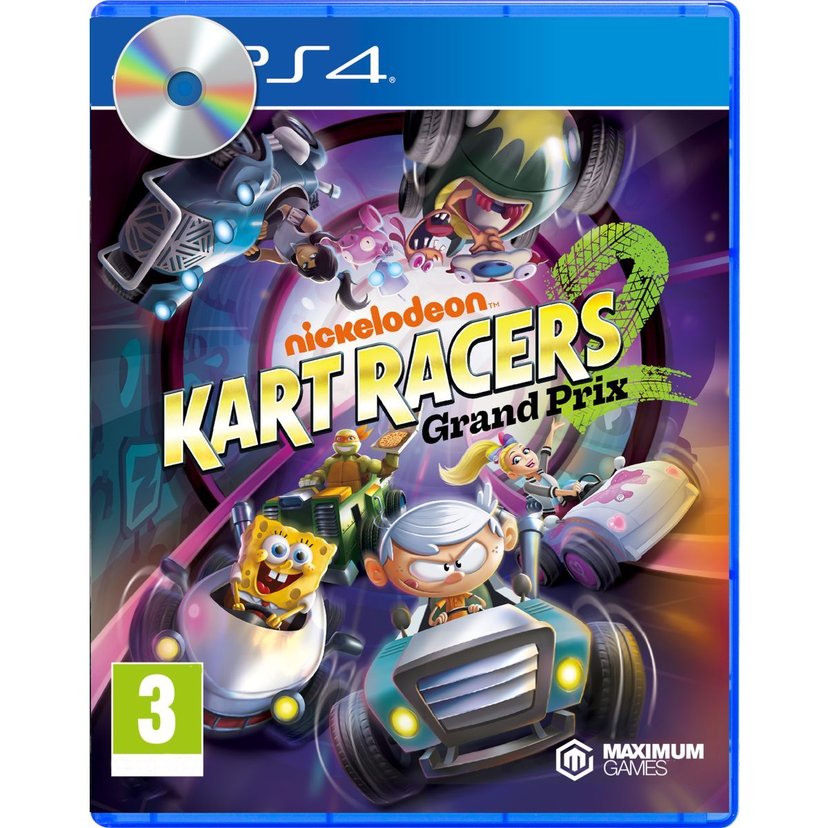 Игра Nickelodeon Kart Racers 2: Grand Prix (PS4) (PlayStation 4, Английская версия)