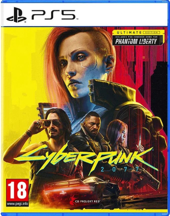 Игра Cyberpunk 2077: Ultimate Edition (PlayStation 5, Английская версия)