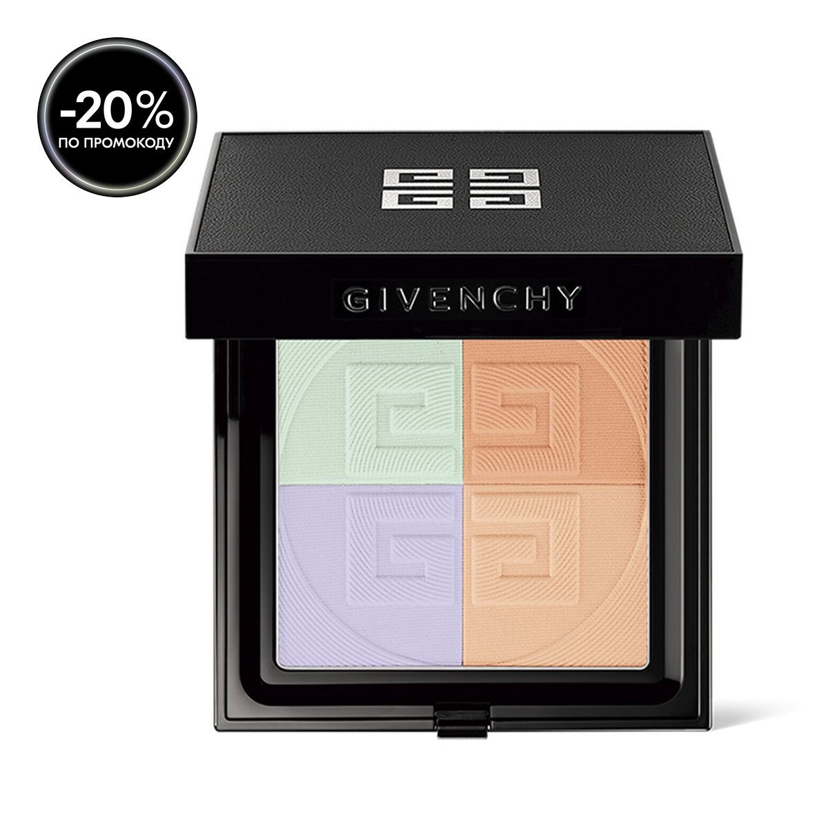 Givenchy Матирующая компактная пудра для лица Prisme Libre Pressed Powder, 4 Пикантный муслин, 9,5 г