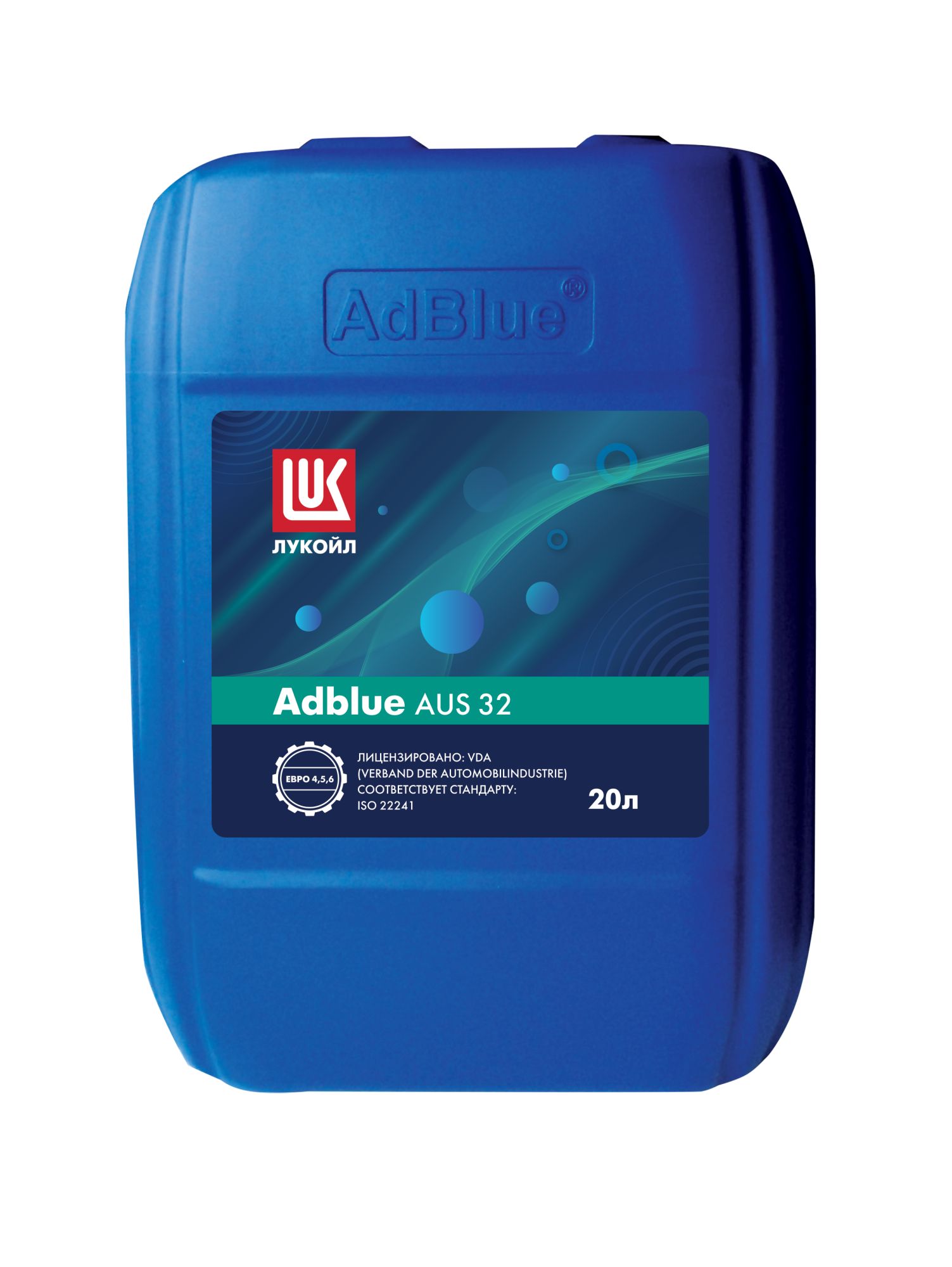 Жидкость Лукойл AdBlue AUS 32 (мочевина) 20 л.