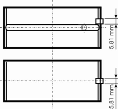 Вкладыши коренные +0.25 к-т на 6 цил/ RVI Premium/Kerax