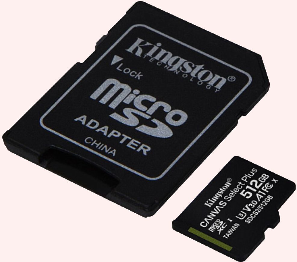 Карта памятиUHS-I Canvas Select A1 microSD 512 ГБ / microSDXC 512 ГБ / Карта расширения памяти 512 GB