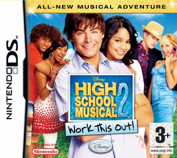 High School Musical 2 Work This Out для Nintendo DS. Товар уцененный