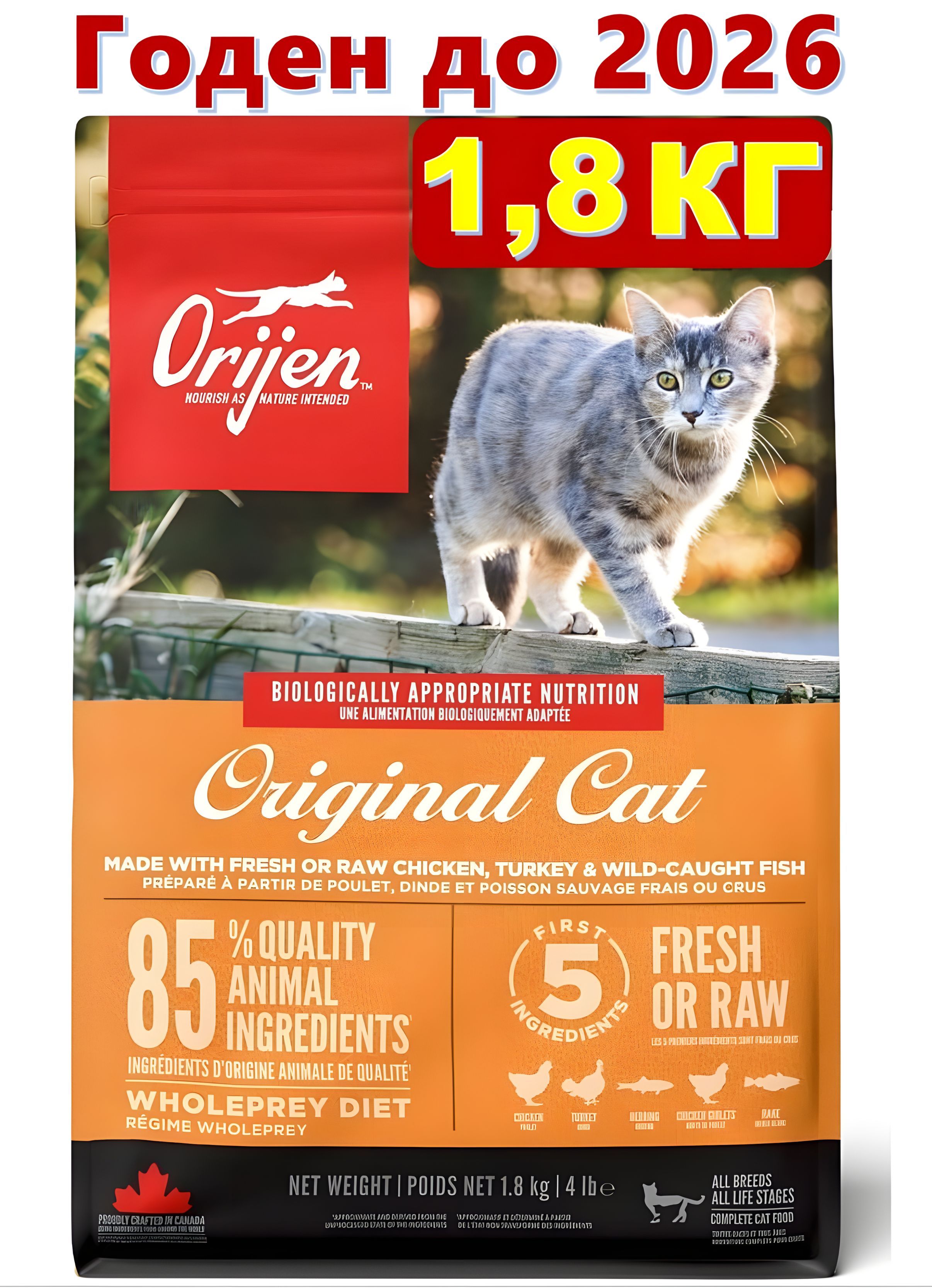Корм Для Котят Orijen Купить