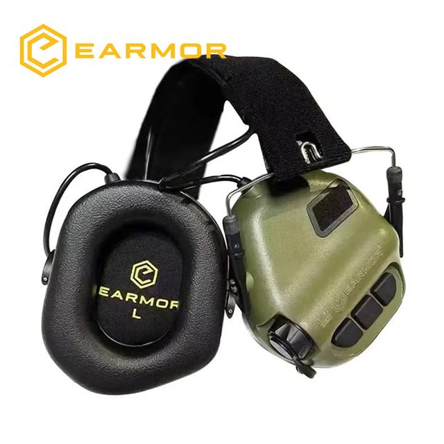 Активные наушники Earmor M31 олива