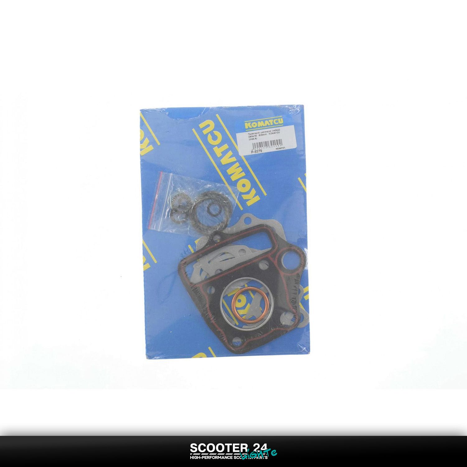 Прокладки цилиндра (набор) на мопед Delta 50 D:39 мм KOMATCU Дельта