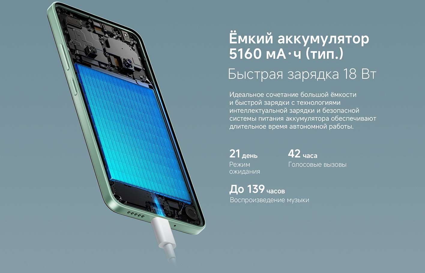 Poco Смартфон C75 Ростест (EAC) 8/256 ГБ, зеленый(图11)
