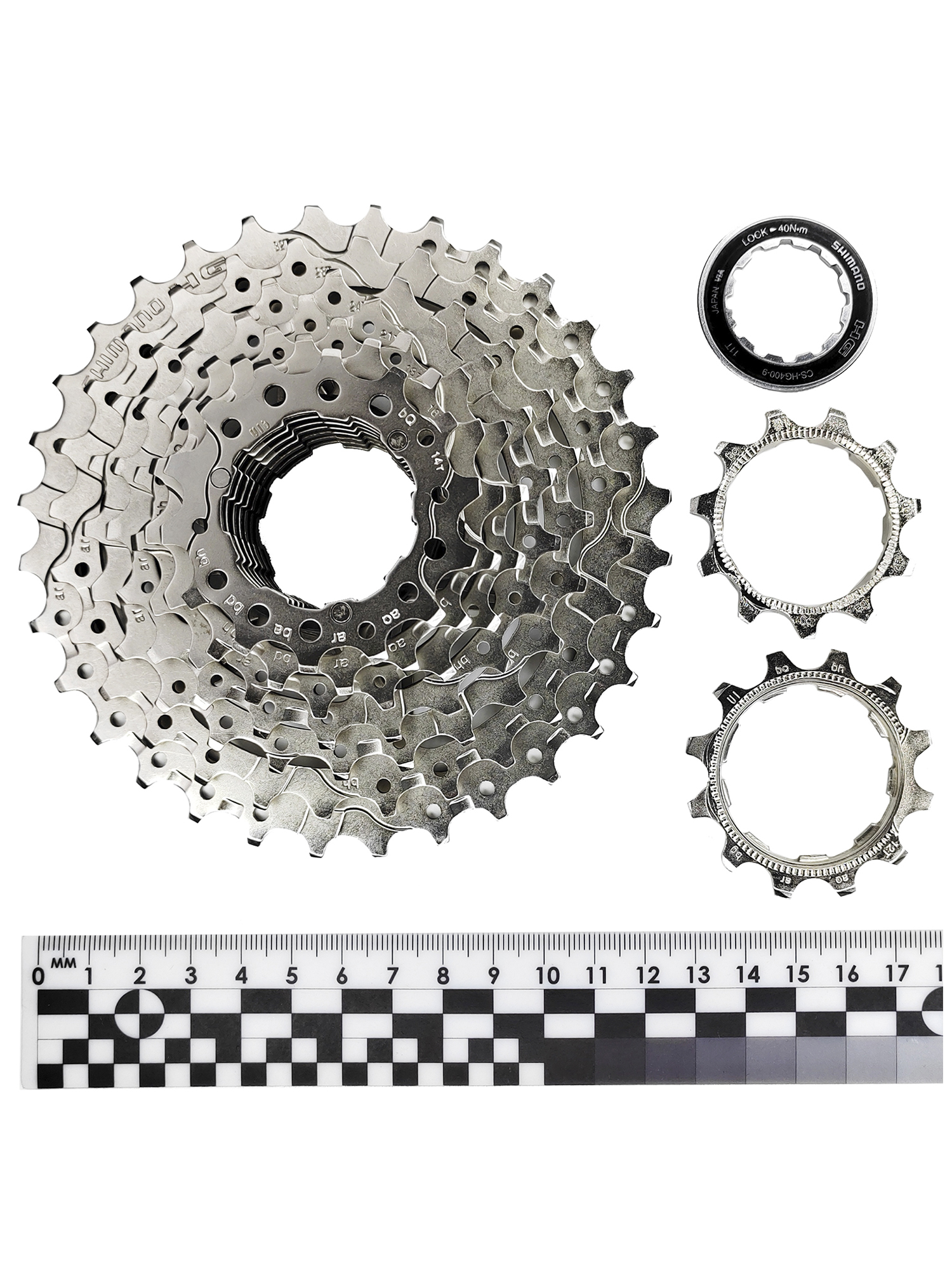 Shimano Кассета звезда задняя HG400, 9 скоростей, звезды 11-32, никелированная — Товары для велоспорта — фото 5