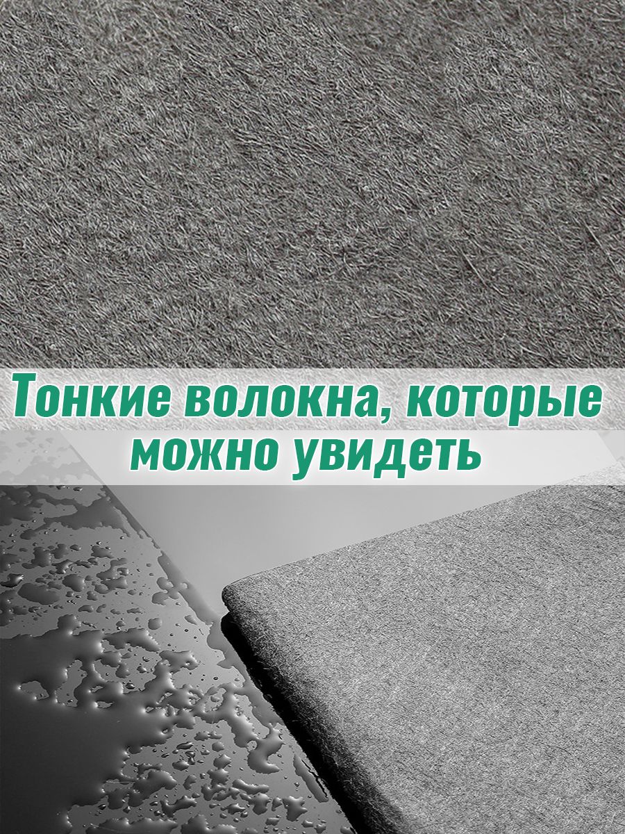 Умная салфетка для уборки корея,тряпка для стекол и зеркал,30*40 см, 5(图5)