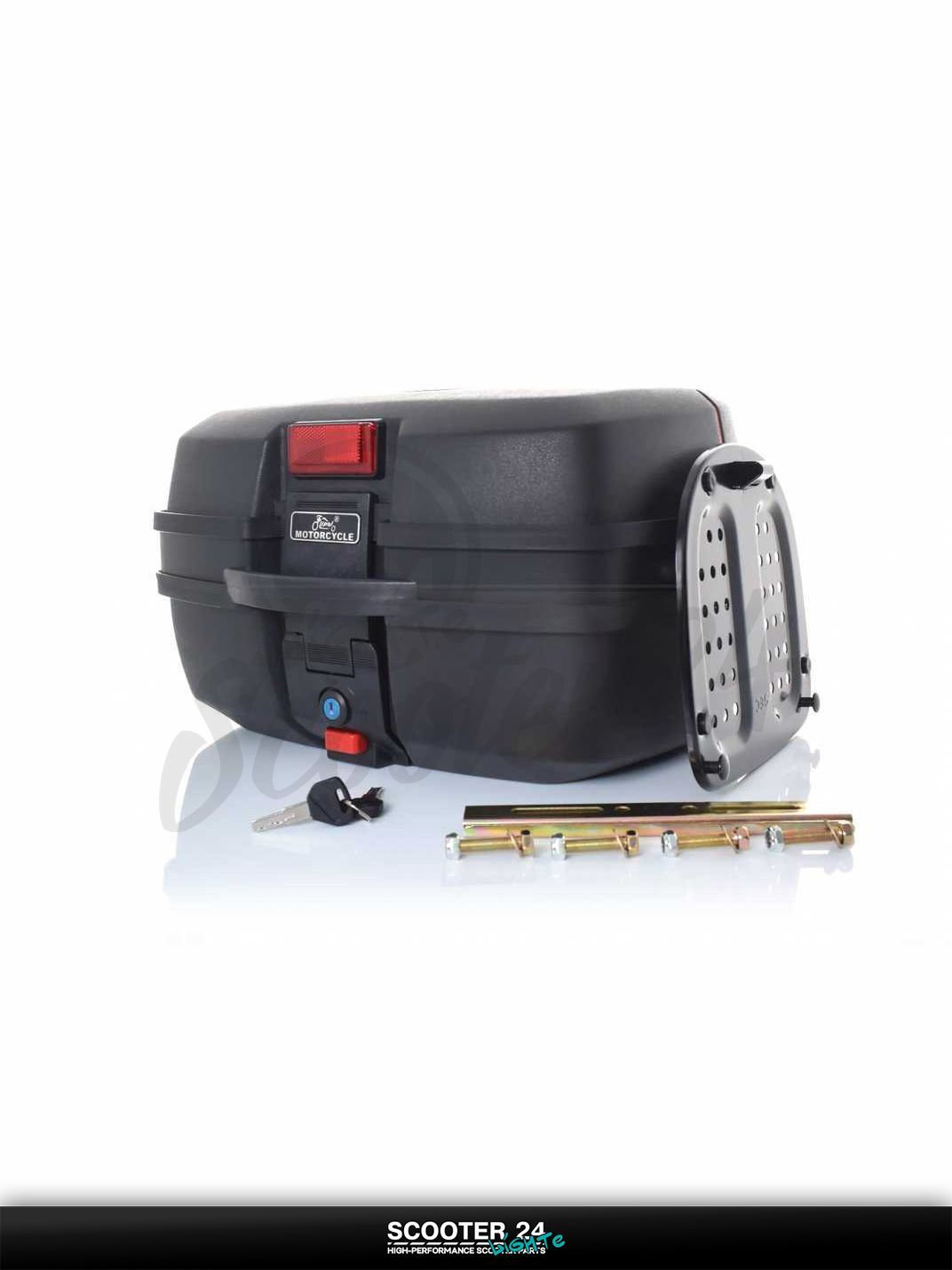 Кофр универсальный на мотоцикл и скутер #688 476*374*287 32 литра полипропиленовый, переносной "LIPAI"