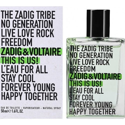 ZADIG&VOLTAIRE THIS IS US! L'EAU FOR ALL Туалетная вода 50 мл ZADIG&VOLTAIRE