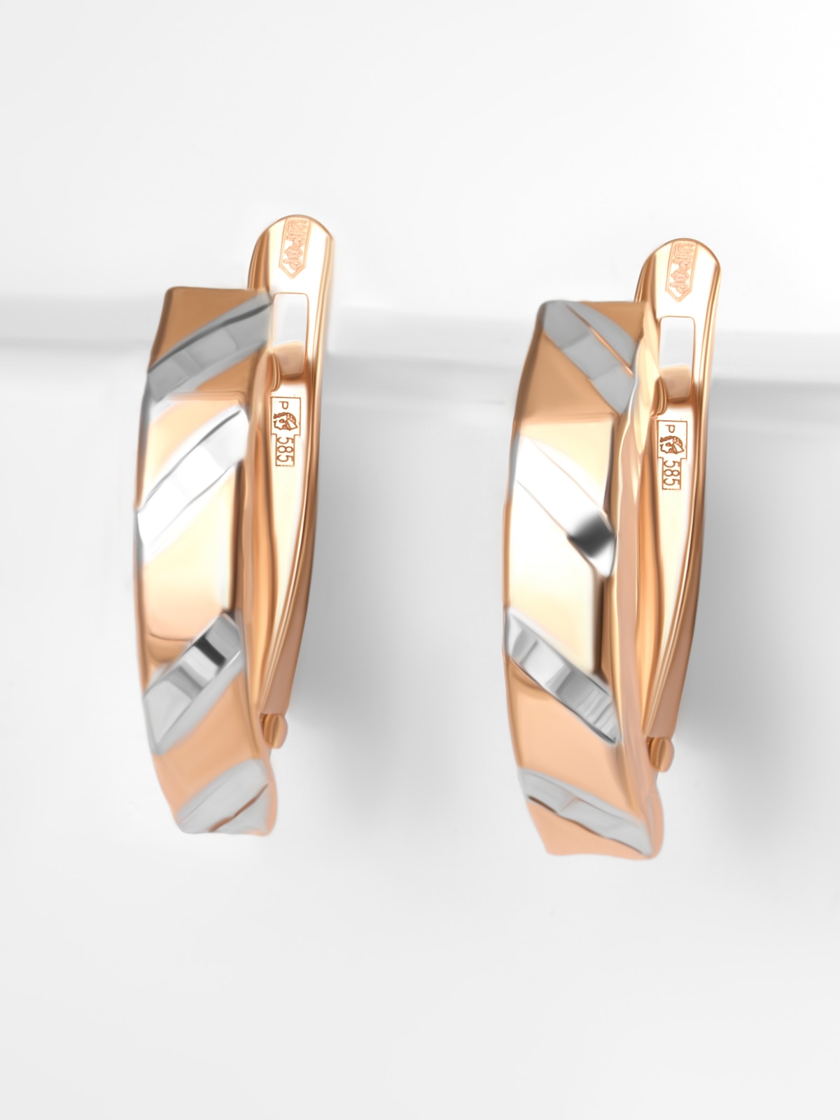 Серьги золотые 585 женские