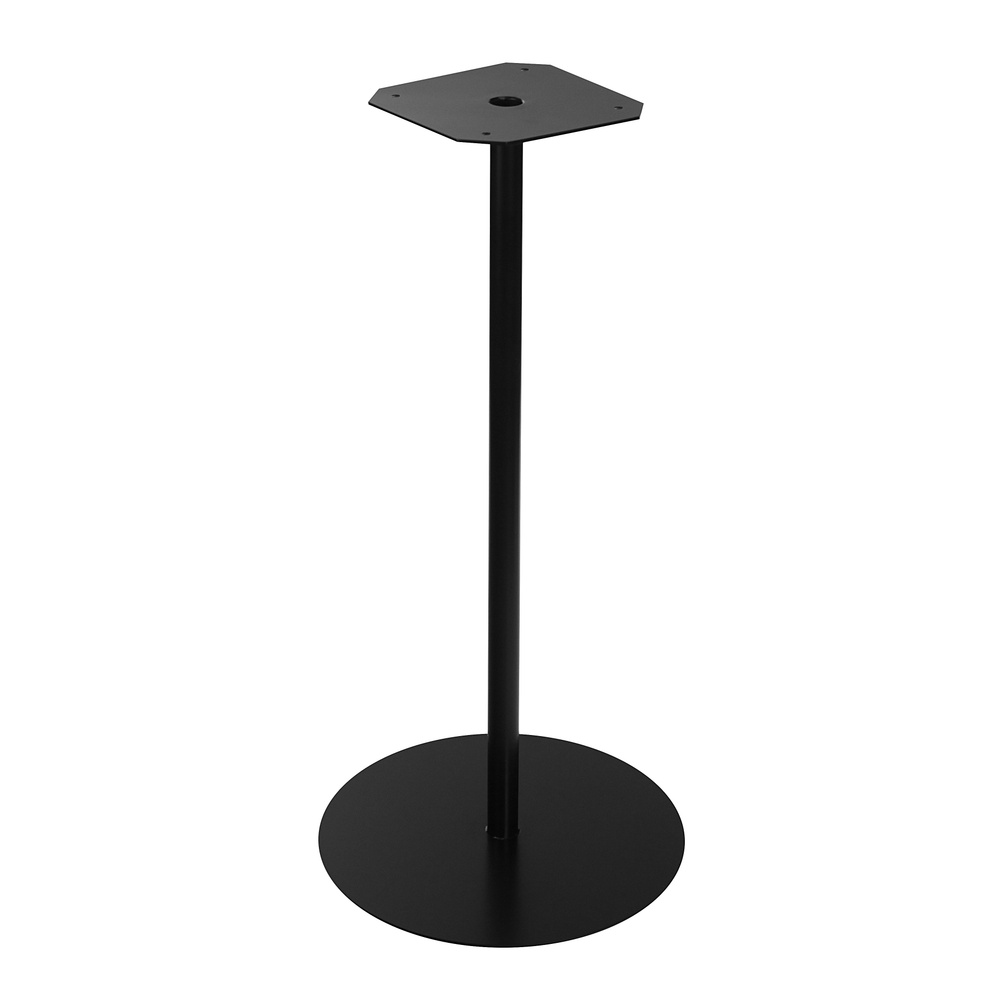 Металлическое подстолье на одной ноге черное матовое 1 шт - купить с ...