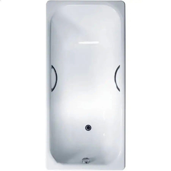 Ванна Эконом Классика 170x75 с ручками, чугун купить на OZON по низкой ...