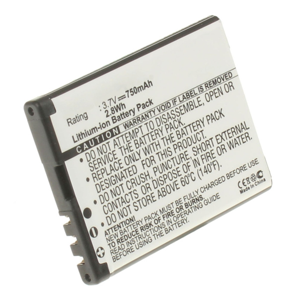 Аккумуляторная батарея iBatt 750mAh для телефона Nokia BL-4B - купить с ...