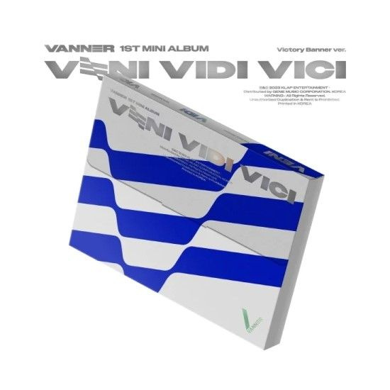 CD Альбом VANNER - VENI VIDI VICI 1st Mini VICTORY BANNER - купить по ...