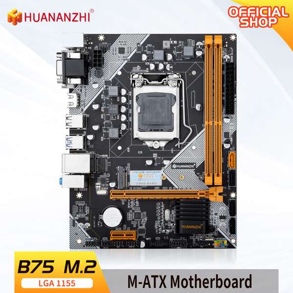 Материнская плата HUANANZHI LGA 1155 B75 купить по низкой цене с ...