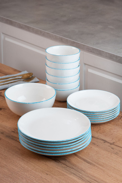 Обеденный сервиз Tudor England, коллекция Colours, 19 предметов на 6 ...