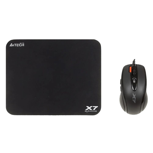 Игровая мышь проводная A4Tech X-710BK 490156, черный - купить по ...