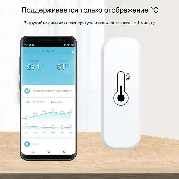 Вопросы и ответы о Умная климатическая станция/Wi-Fi+BT датчик ...