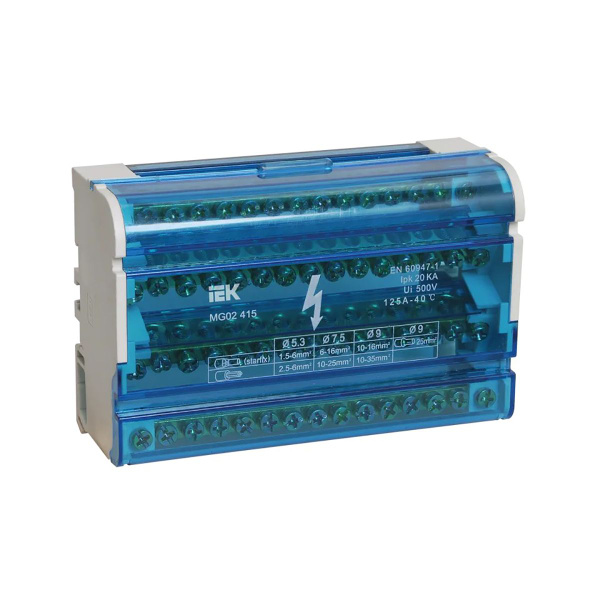 Шины на DIN-рейку в корпусе ЭРА NO22415 ШНК 4х7 3L+PEN Б0043933 - купить по выго