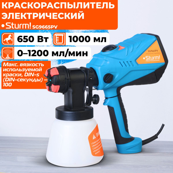Электрический краскопульт Sturm! SG9641 купить по выгодной цене в ...