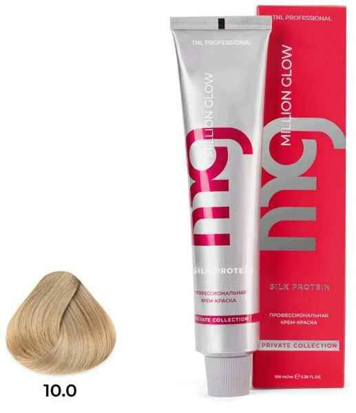 Крем-краска для волос TNL Million glow Private collection Silk protein ...