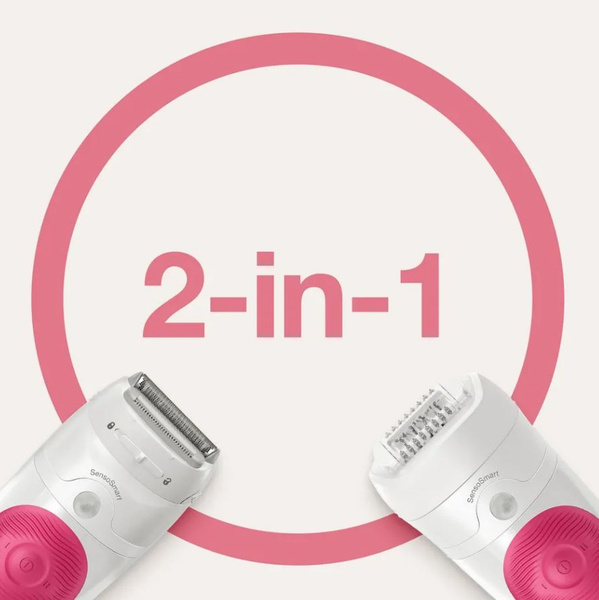 BRAUN Silk-Epil 5 5600 Sensosmart Wireless Аппарат для эпиляции 2 в 1 ...