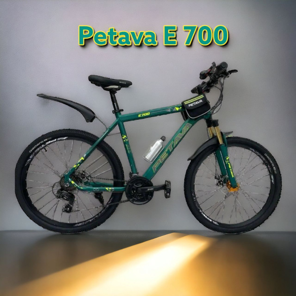 Велосипед Petava E 700 зеленый - купить по выгодной цене в интернет ...