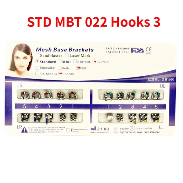 Mua Bộ Kit Mắc Cài Chỉnh Nha Rosa Sapphire/ Roth, Mbt, Edgewise Gni - Foto 11