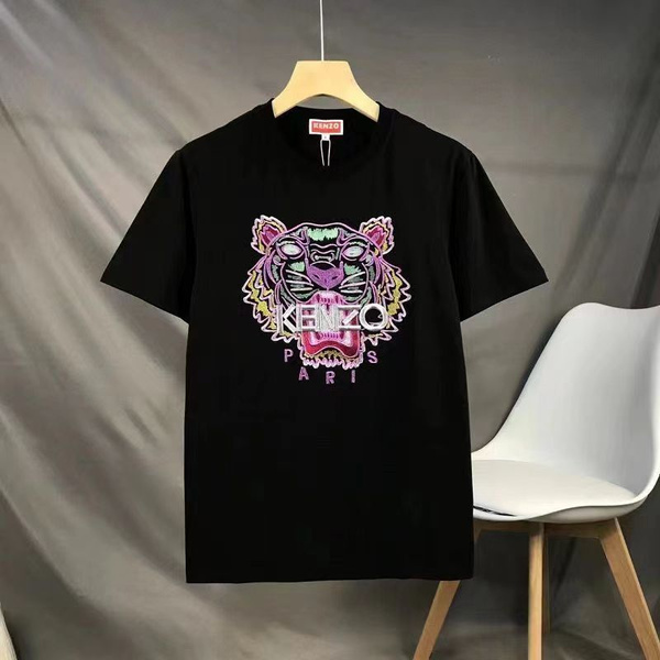 Футболка Kenzo, размер 48, цвет черный - купить по выгодной цене в ...