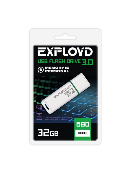 USB-флеш-накопитель Exployd EX-680 32 ГБ - купить по выгодной цене в ...