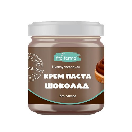 Fito Forma, Крем-паста "Шоколад", низкоуглеводная, 300 грамм - купить с ...