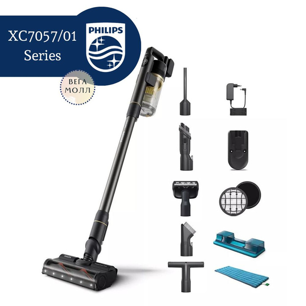 Беспроводной пылесос Philips 7000 Series Aqua XC7057/01 - купить с ...