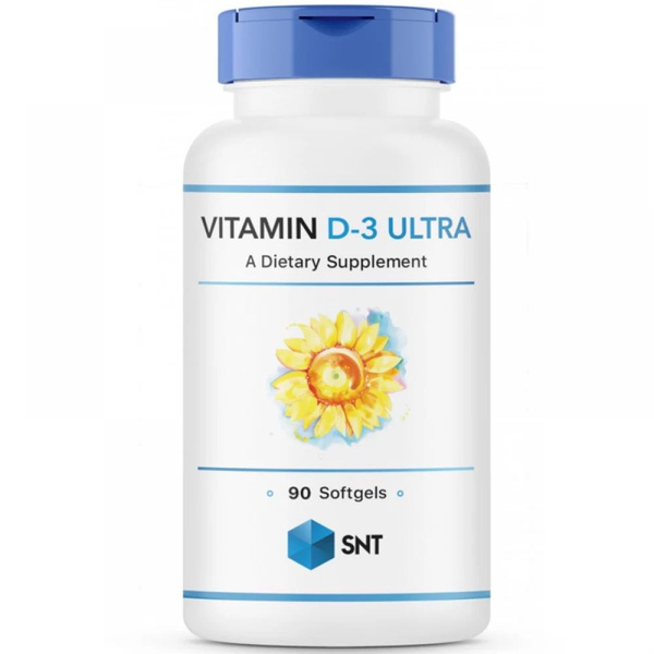 СНТ Витамин Д-3 10000 ЕД /SNT Vitamin D-3 Ultra 10000 IU (90 гел. капс ...