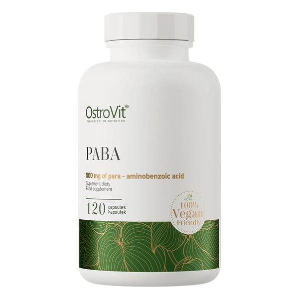 OstroVit PABA VEGE, РАВА витамины для иммунитета, обмена веществ и кожи ...