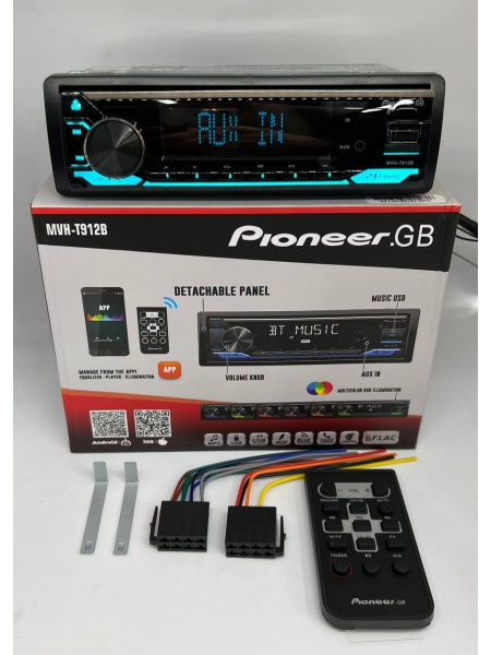 Магнитола процессорная, с блютуз, Pioneer, 60W1 DIN - купить в интернет ...