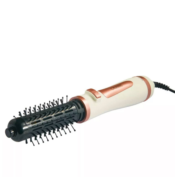 Фен-щетка для волос фен 1200 Вт, скоростей 2, кол-во насадок 2, белый ...