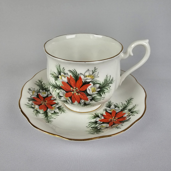Чайная пара Royal Albert. Англия. Костяной фарфор. Клеймо 60-70-е гг ...